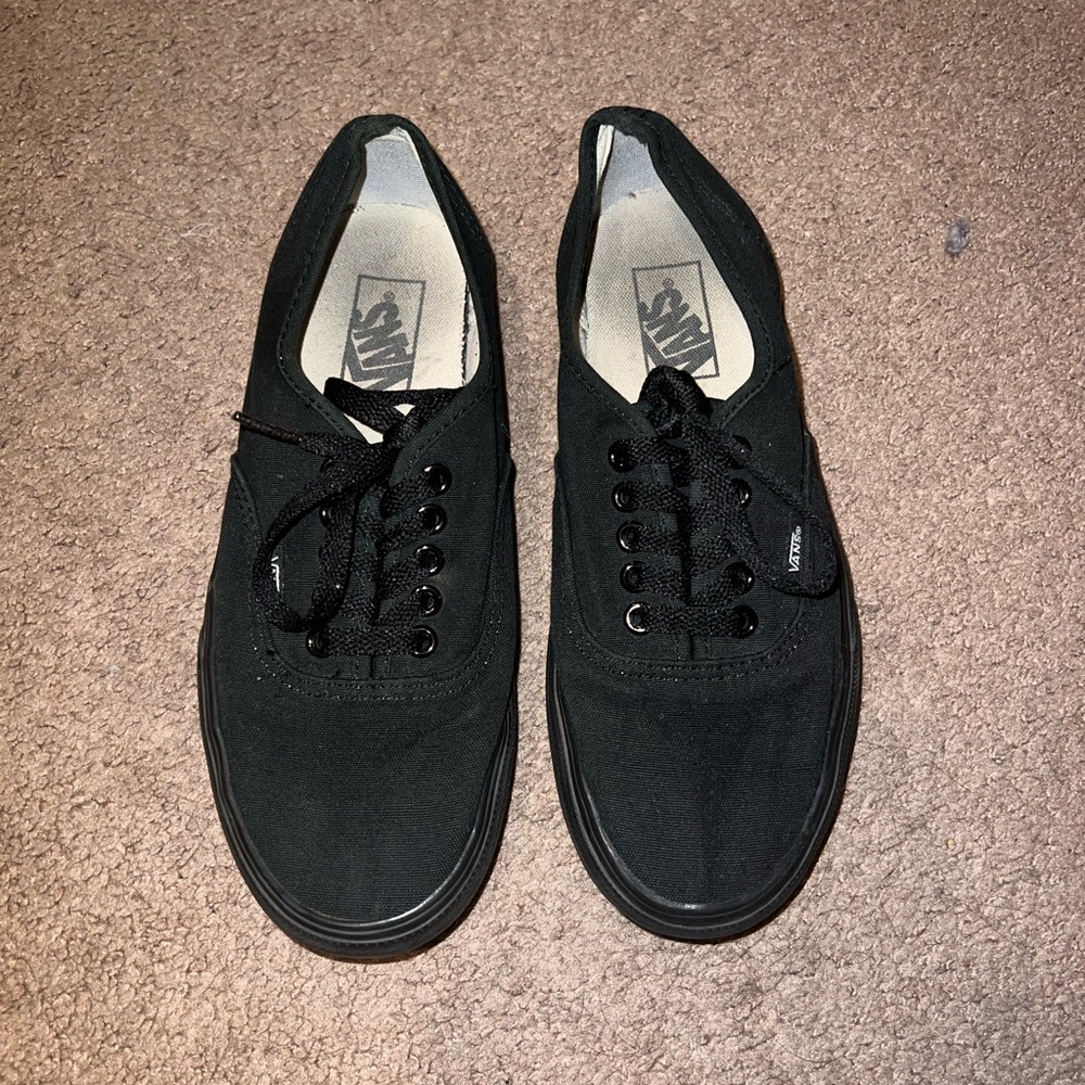 Vans All Black Classic Women’s Size 8